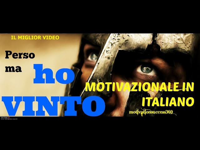 LOST BUT WON HD | ITALIANO MOTIVAZIONALE || Motivationsuccess360