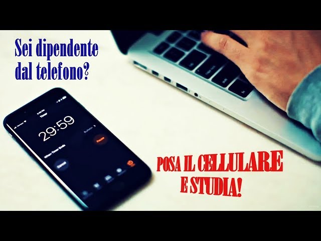 POSA IL TELEFONO, STUDIA ED ALLENATI! – Video Motivazionale – Mens Sana in Corpore Sano