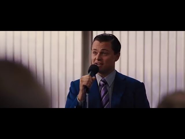 The Wolf of Wall Street – IL DISCORSO!  (Wolf of Wall Street Migliori Scene ita)