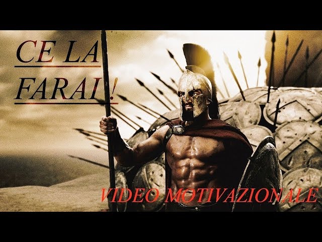 CE LA FARAI! – Video Motivazionale Ispirazionale – con Tom Carter