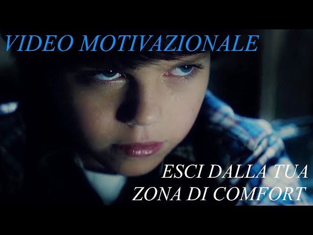 ESCI DALLA TUA ZONA DI COMFORT ! – Video Motivazionali in Italiano – Voce di Roberto Re